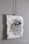 Metall Bild - Kunst Skulptur - Abstrakt modern